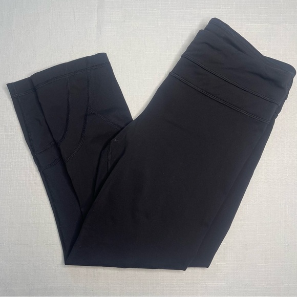 Women’s black‎ lululemon leggings yoga pants size 6 - Picture 1 of 8